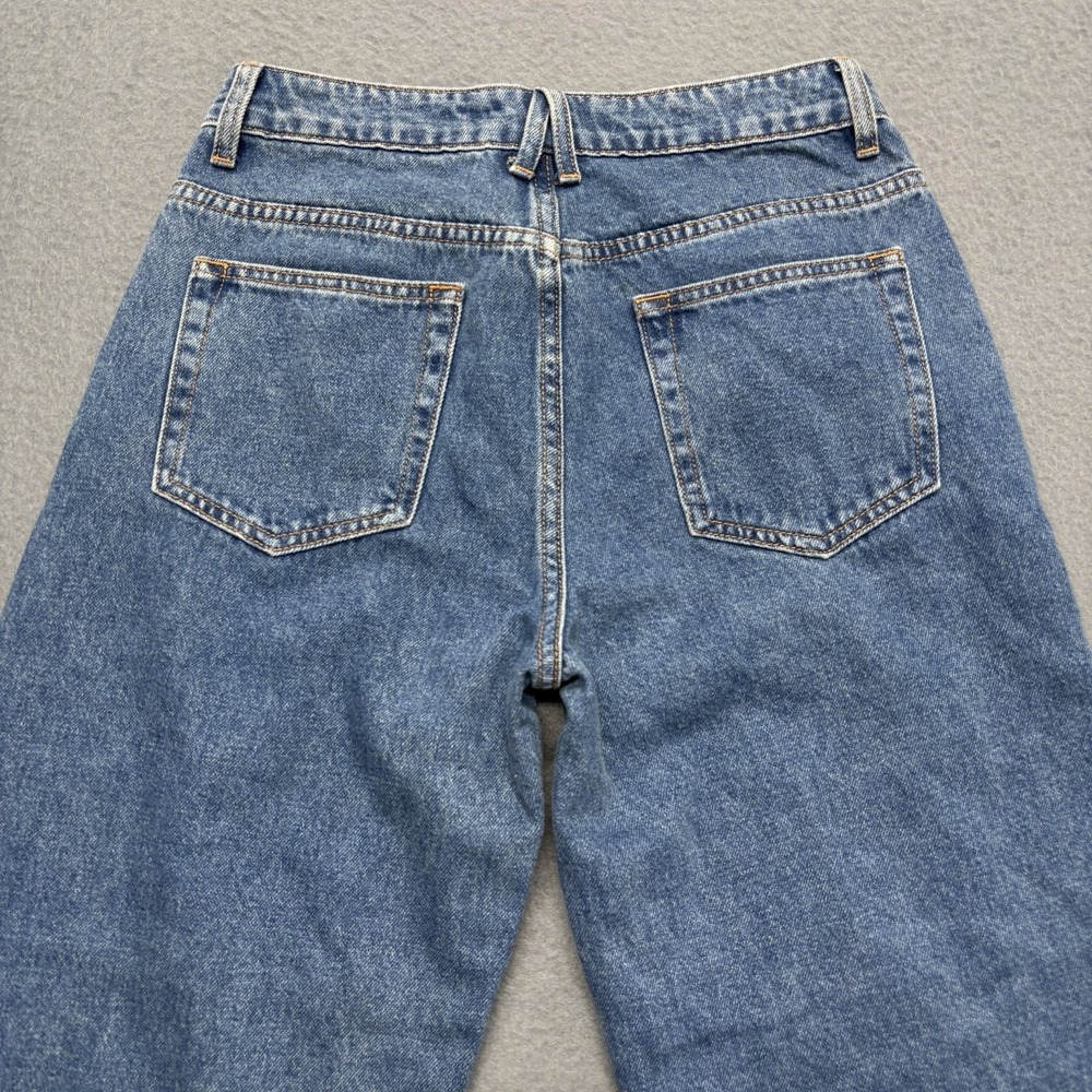LIONESS Freedom Jeans Blue Denim Size US 2 (28x33) Straight Leg Relaxed Fit NWT - Picture 9 of 10